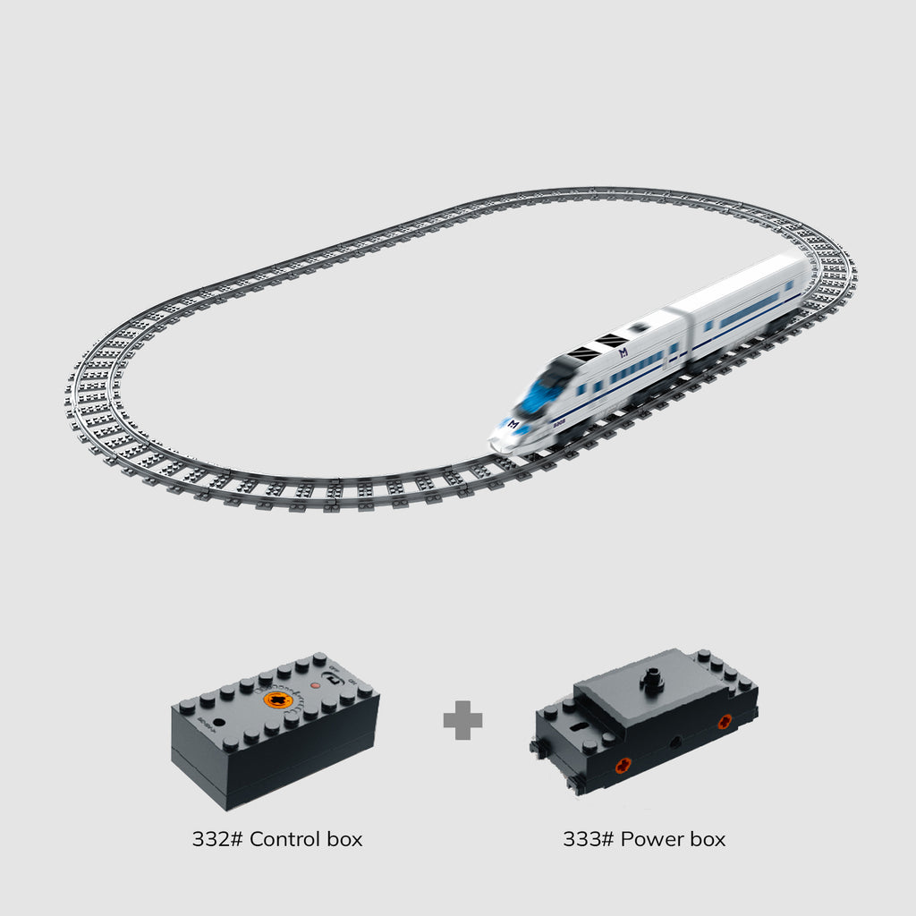Electric Locomotive - 587pcs - Brain Spice