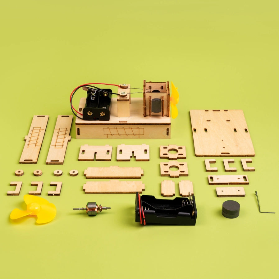 Electric Motor DIY Kit - Brain Spice