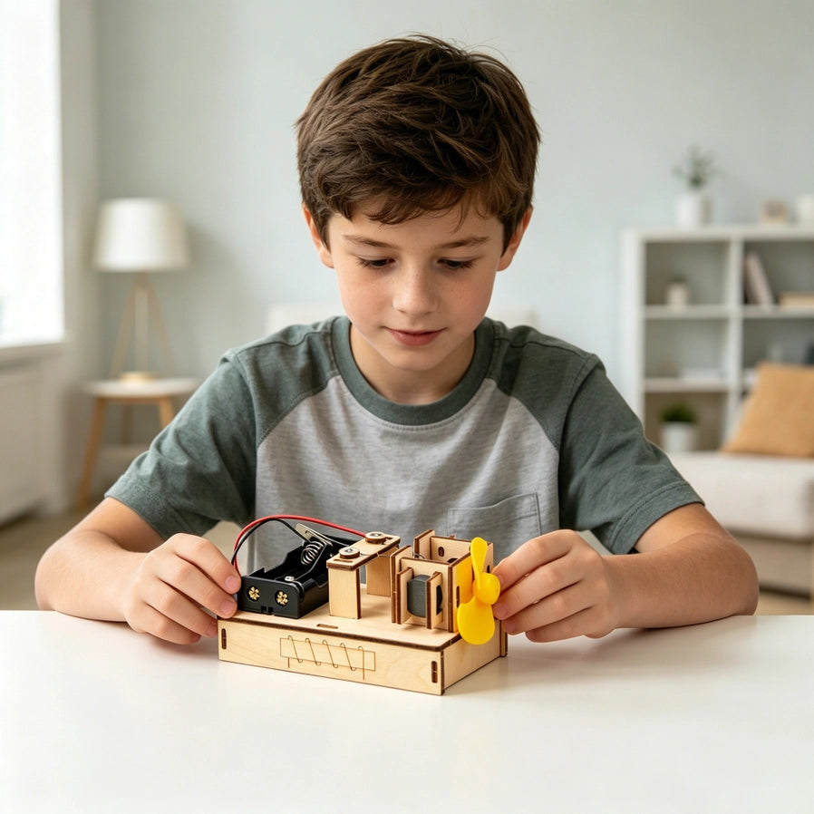 Electric Motor DIY Kit - Brain Spice