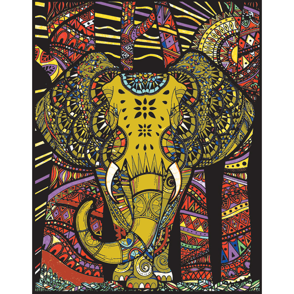 Elephant - Large Vertical Poster - Brain Spice