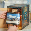 European Travels - Infinity Train Cabin Book Nook Tonecheer - Brain Spice