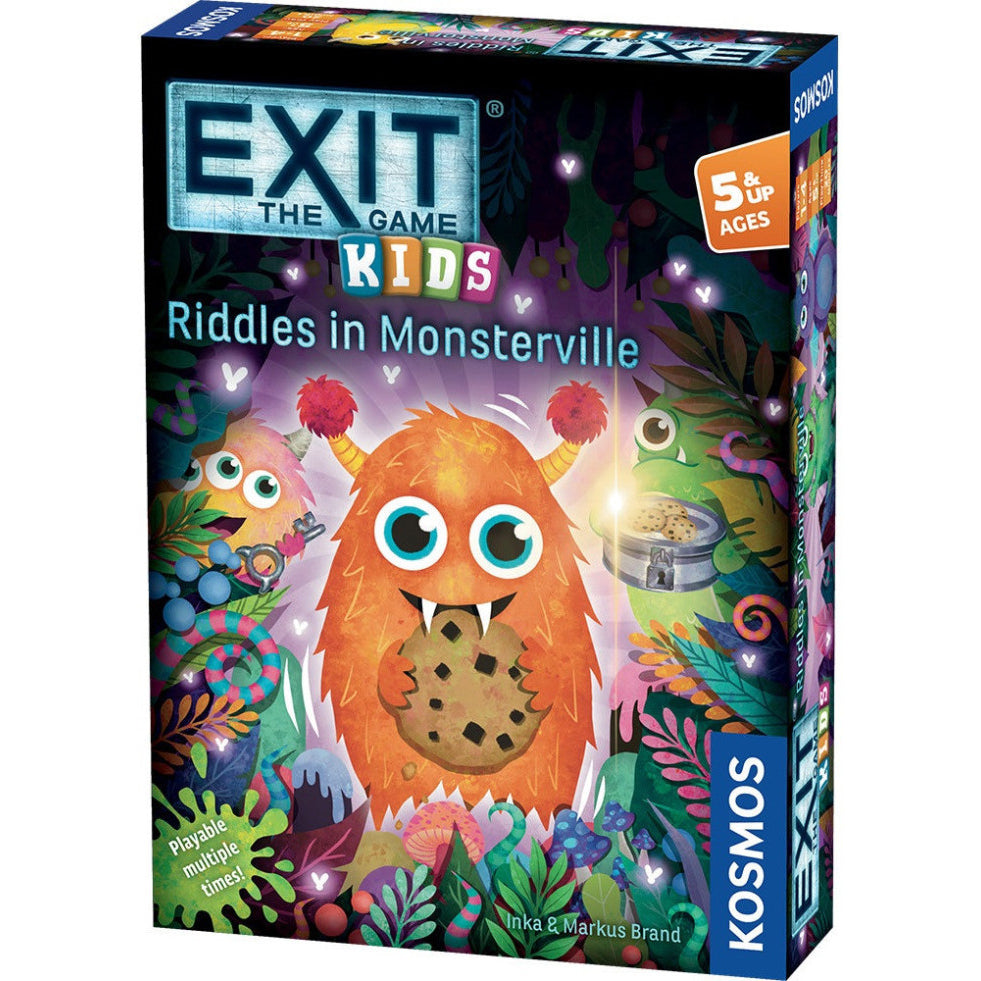 Exit The Game Kids - Riddles in Monsterville - Brain Spice