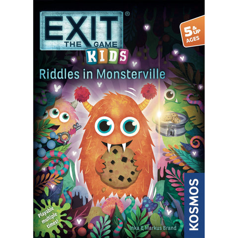 Exit The Game Kids - Riddles in Monsterville - Brain Spice