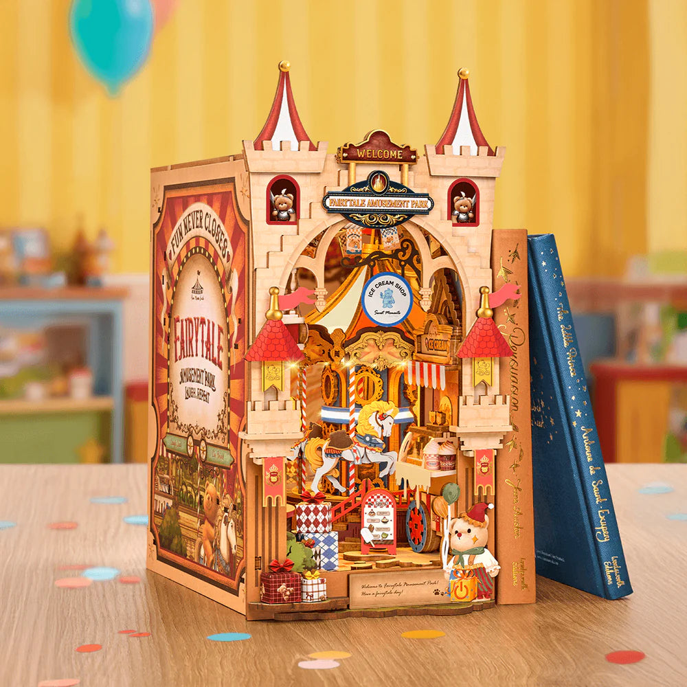 Fairytale Amusement Park - DIY Bookends Kit - ROKR - Brain Spice