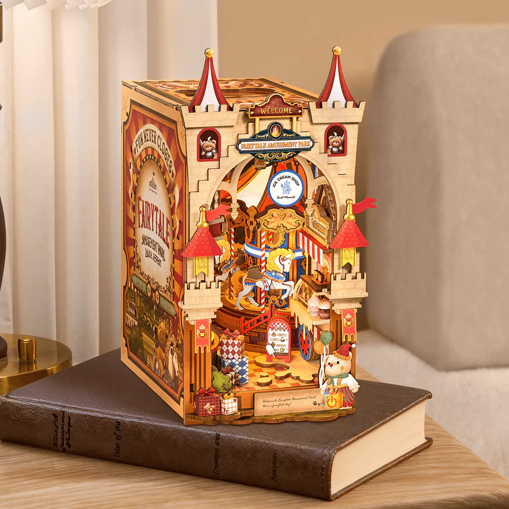 Fairytale Amusement Park - DIY Bookends Kit - ROKR - Brain Spice