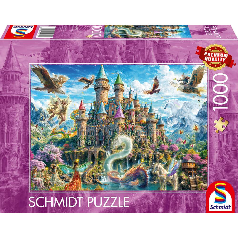 Fairytale Castle - Jigsaw 1000pc - Brain Spice