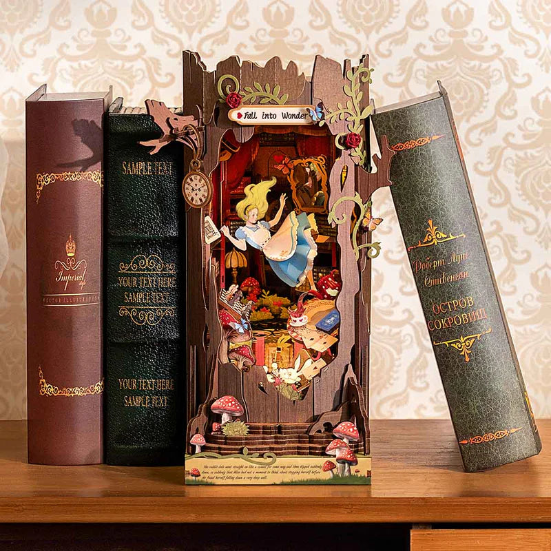 Fall Into Wonder - DIY Bookends Kit - ROKR - Brain Spice