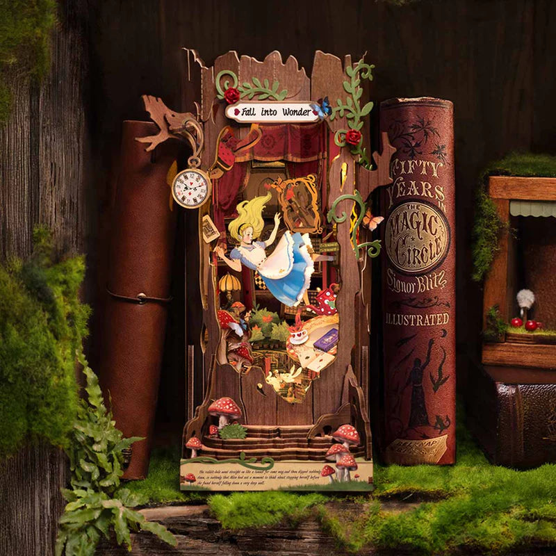 Fall Into Wonder - DIY Bookends Kit - ROKR - Brain Spice