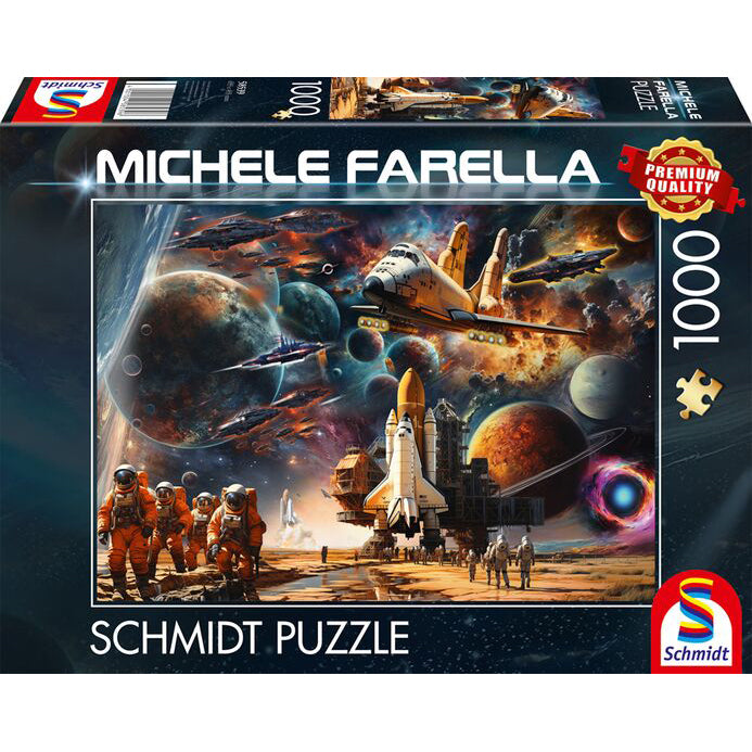 Farella Lure of Space - Jigsaw 1000pc - Brain Spice
