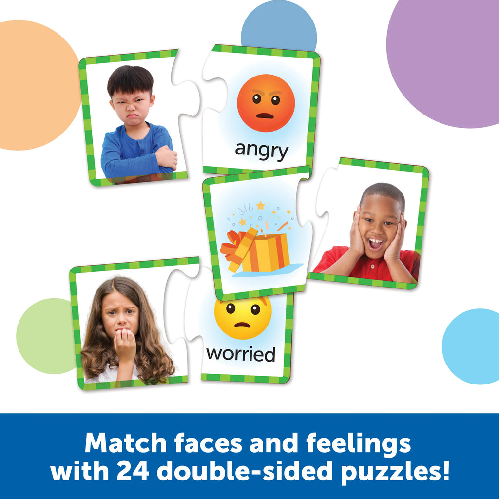 Feelings and Emotions Puzzle Cards - Brain Spice