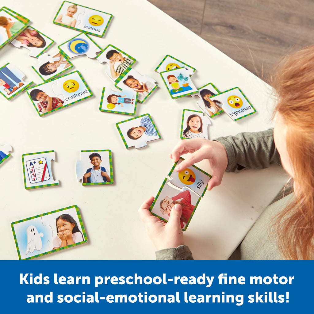 Feelings and Emotions Puzzle Cards - Brain Spice