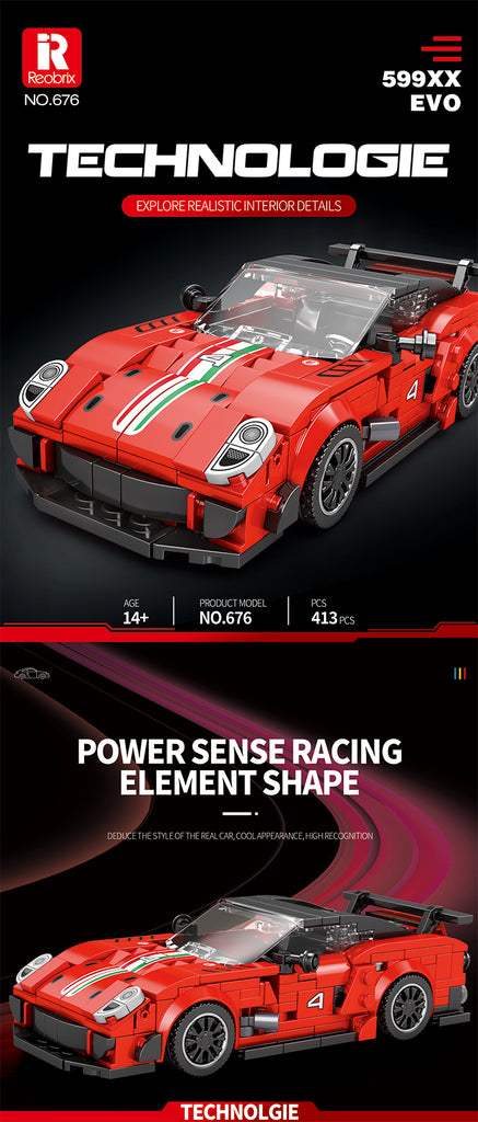 Ferrari 599 Xx Evo - 413pc - Brain Spice