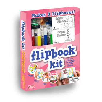 Fine Art - DIY Animation Flipbook Kit - Brain Spice