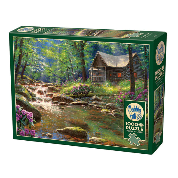 Fishing Cabin - Jigsaw 1000pc - Brain Spice