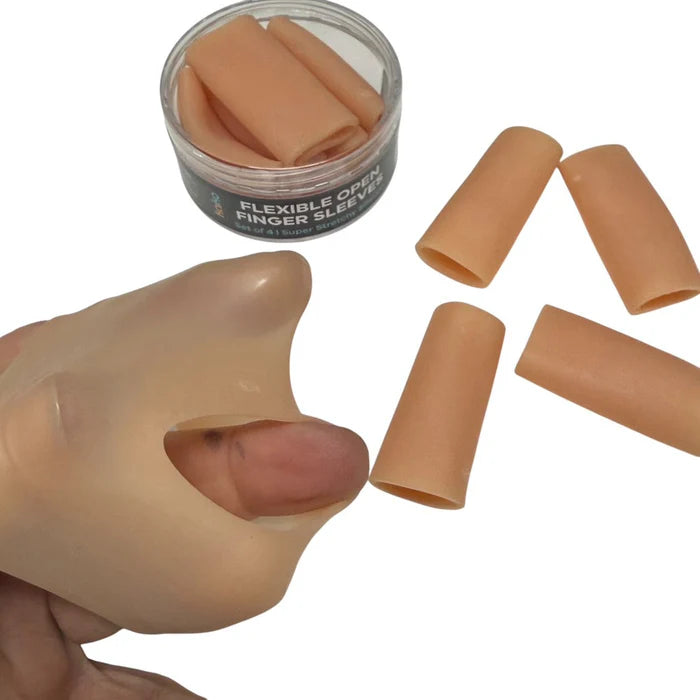 Flexible Open Finger Sleeves - Set of 5 - Brain Spice