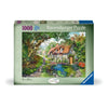 Flower Hill Lane - Jigsaw 1000pc - Brain Spice
