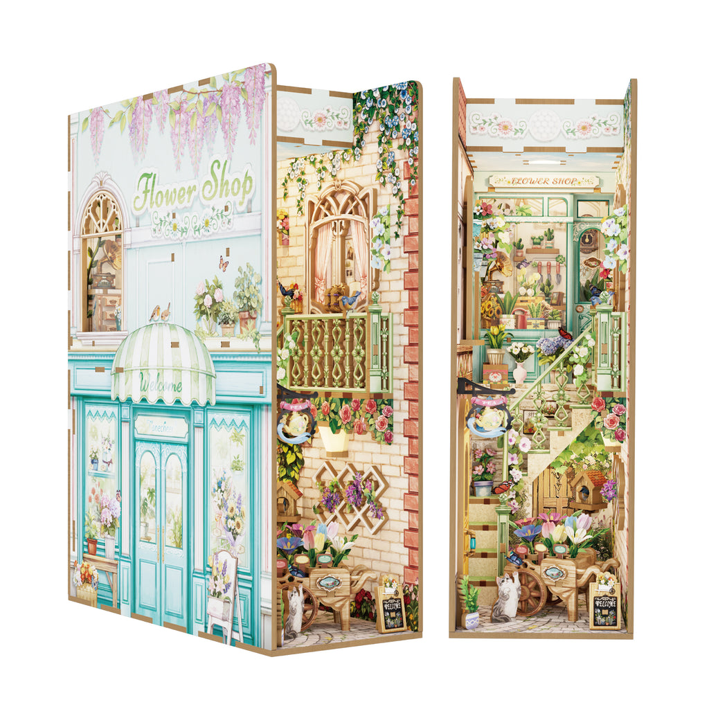 Flower Shop - Book Nook Kit - Brain Spice