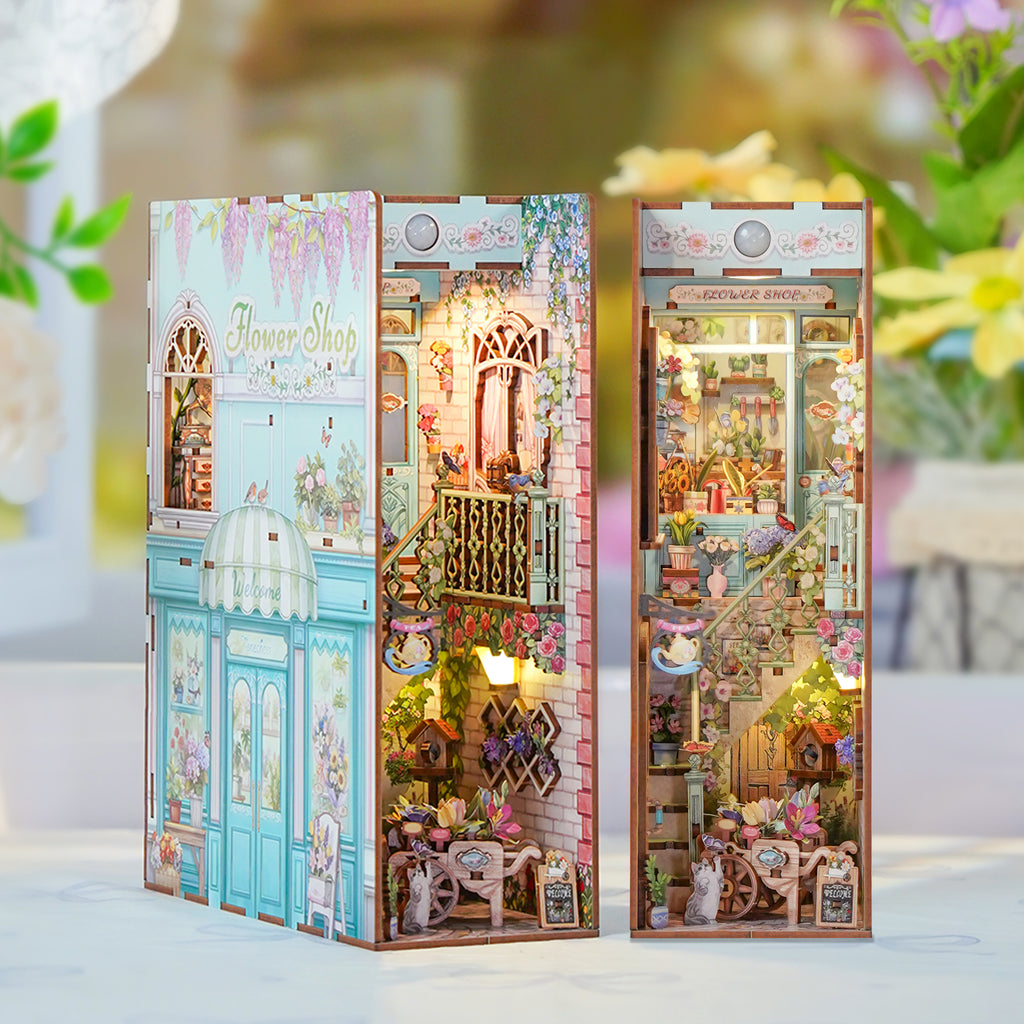 Flower Shop - Book Nook Kit - Brain Spice