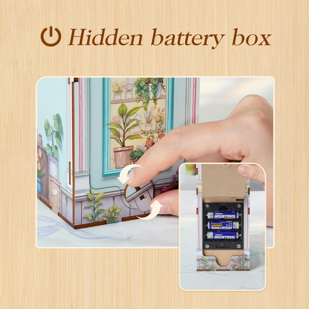 Flower Shop - Book Nook Kit - Brain Spice