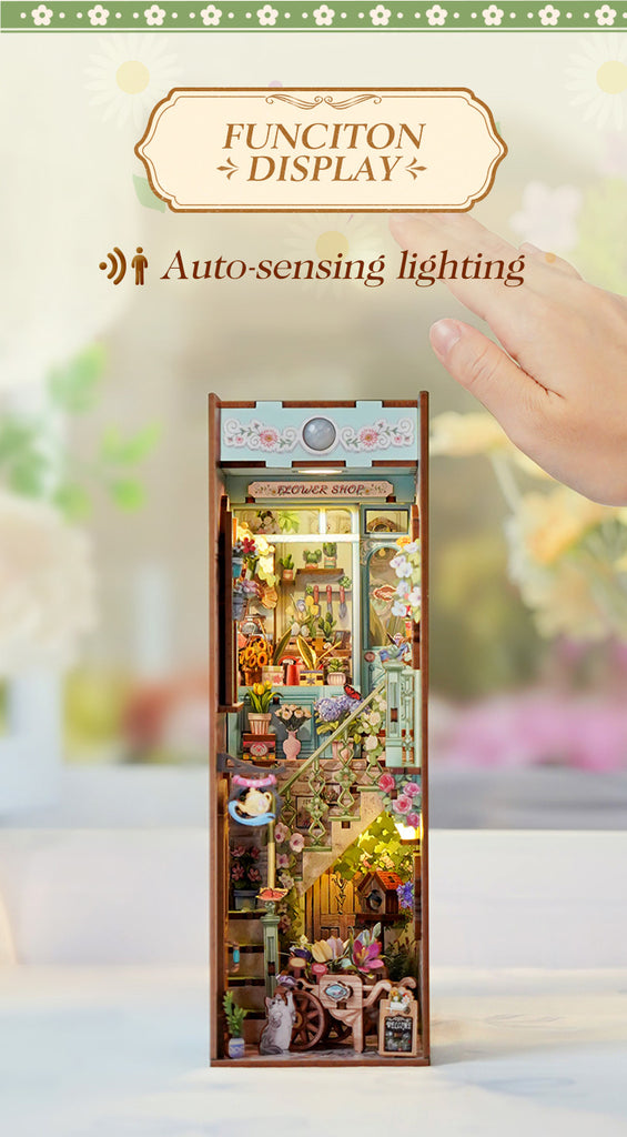 Flower Shop - Book Nook Kit - Brain Spice