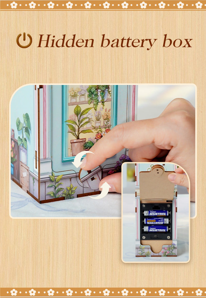 Flower Shop - Book Nook Kit - Brain Spice