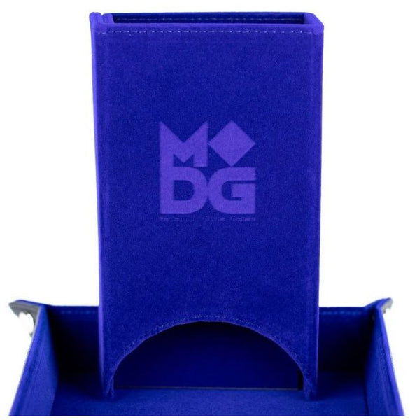 Fold Up Velvet Dice Tower