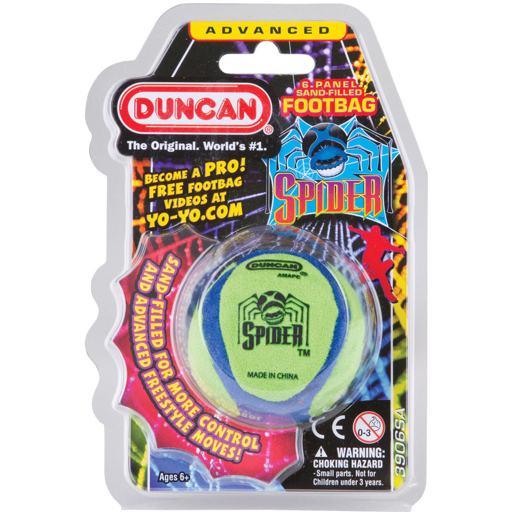 Foot Bag Spider - 6 Panel Sand-Filled - Brain Spice