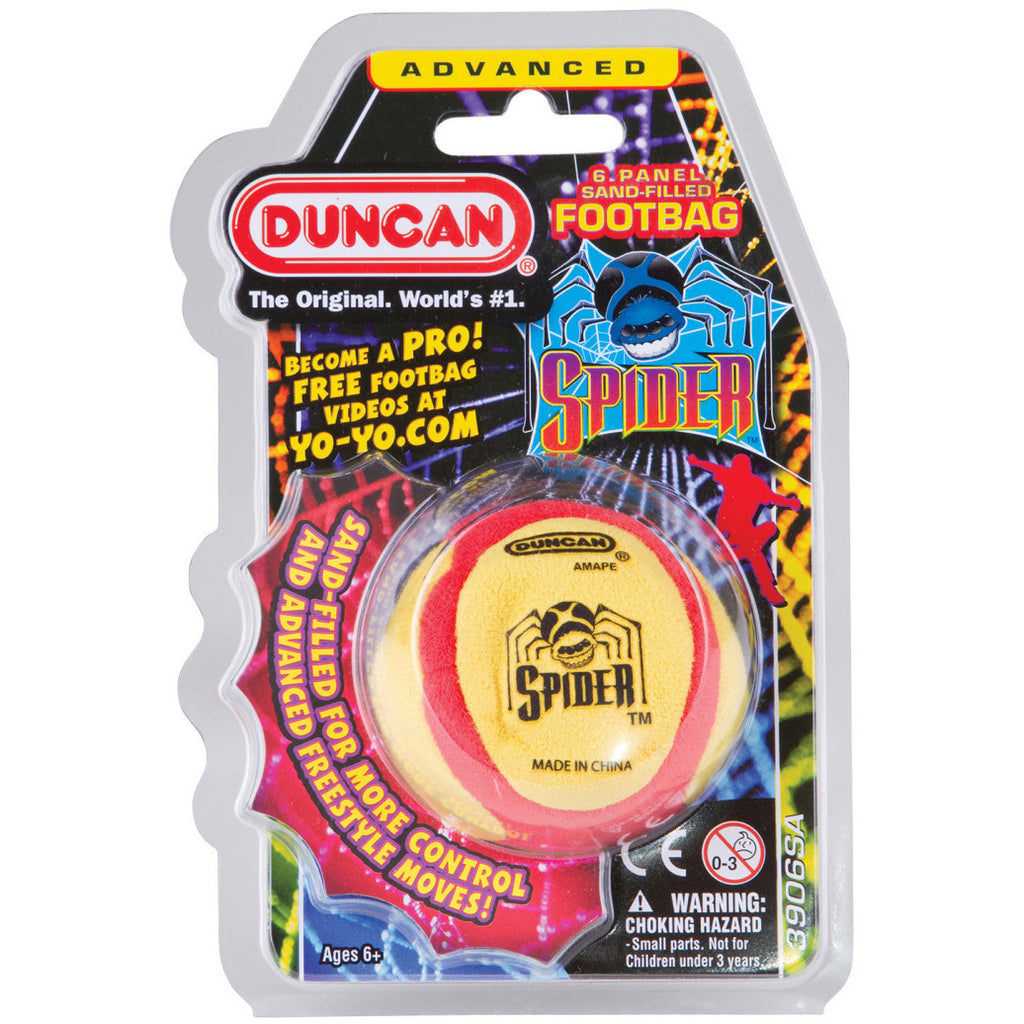 Foot Bag Spider - 6 Panel Sand-Filled - Brain Spice