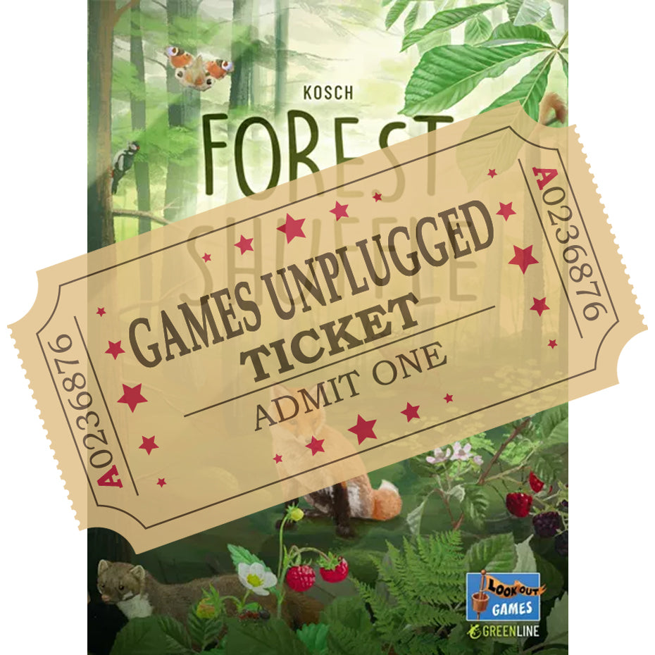 Forest Shuffle - Games Unplugged Ticket - Brain Spice