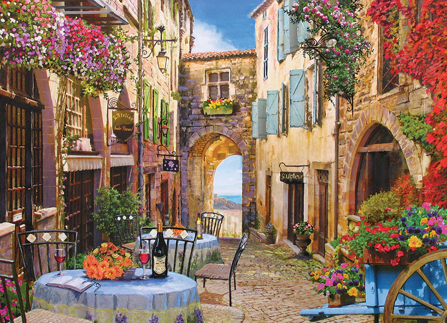 French Village - Jigsaw 1000pc - Brain Spice