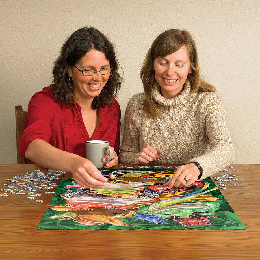 Frog Business - Jigsaw 1000pc - Brain Spice