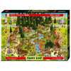 Funky Zoo Black Forest - Jigsaw 1000pc - Brain Spice