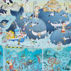 Funky Zoo Ocean Habitat - Jigsaw 1000pc - Brain Spice
