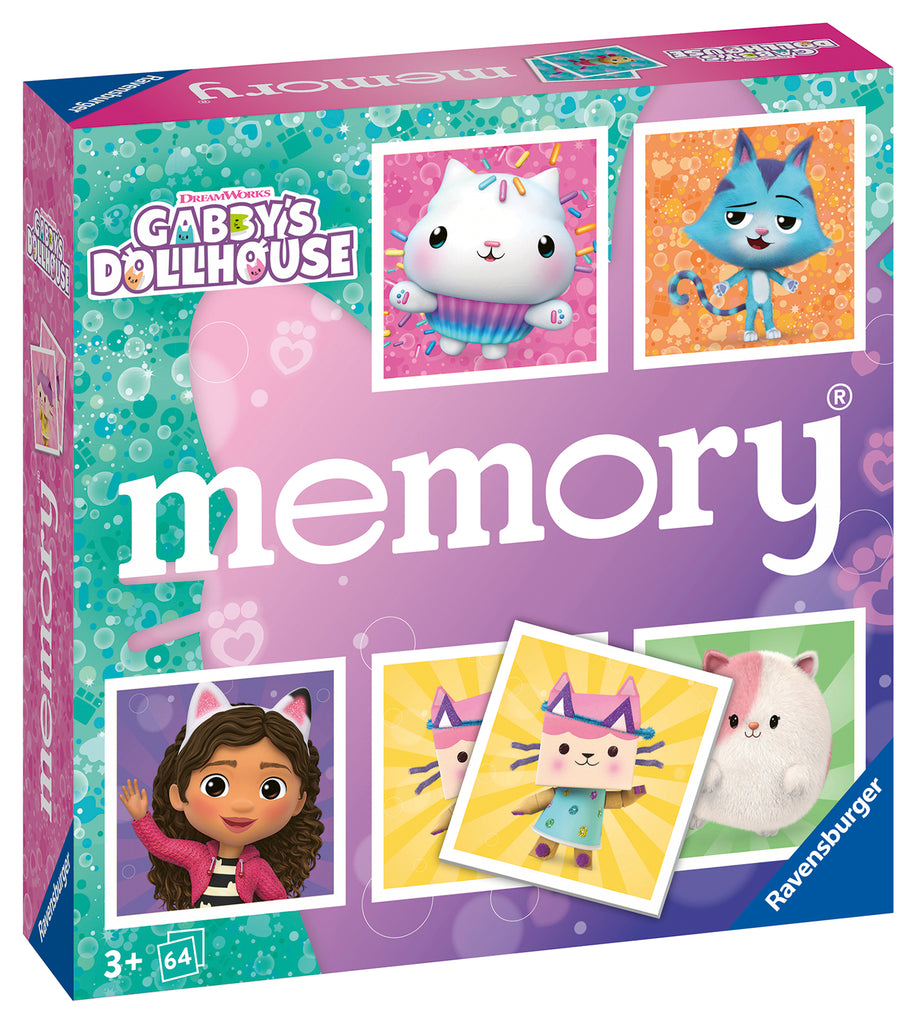 Gabbys Dollhouse Memory Game - Brain Spice