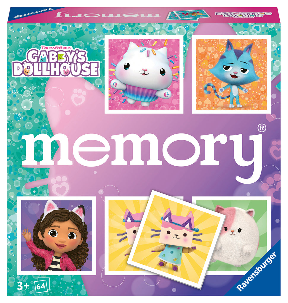 Gabbys Dollhouse Memory Game - Brain Spice