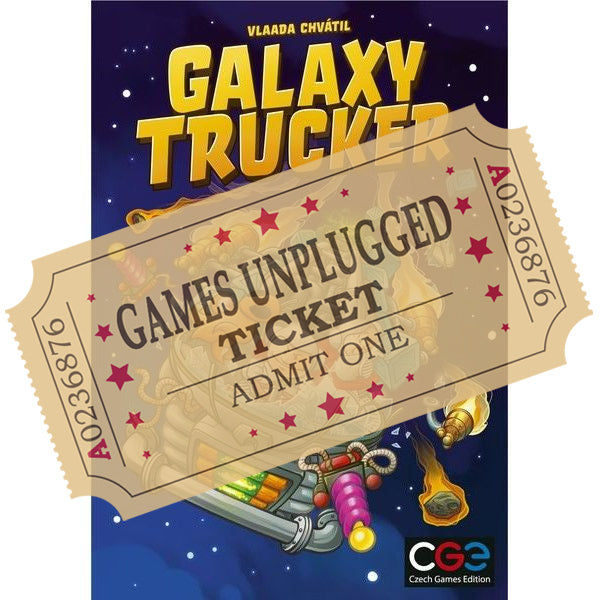 Galaxy Trucker - Games Unplugged Ticket - Brain Spice