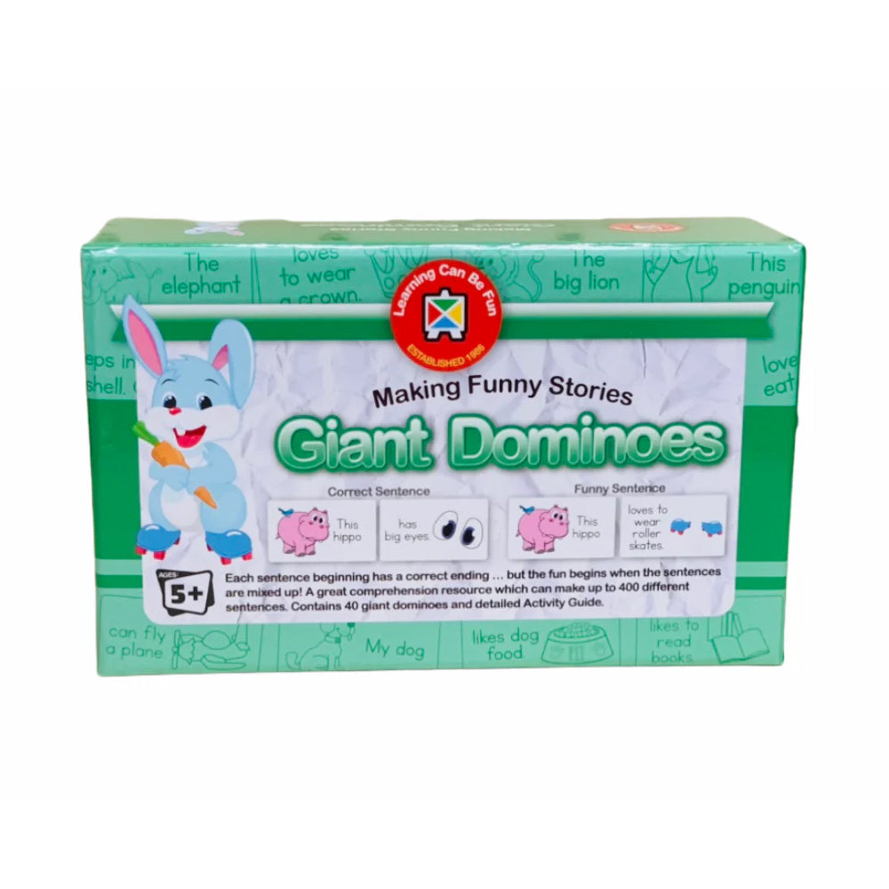 Giant Making Funny Stories Dominoes - Brain Spice