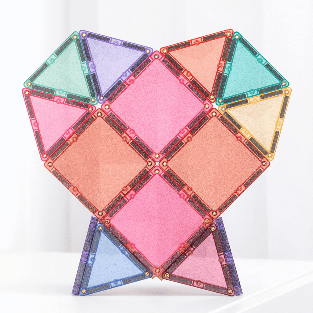 Glitter Castle Pack - Connetix - 48pc - Brain Spice