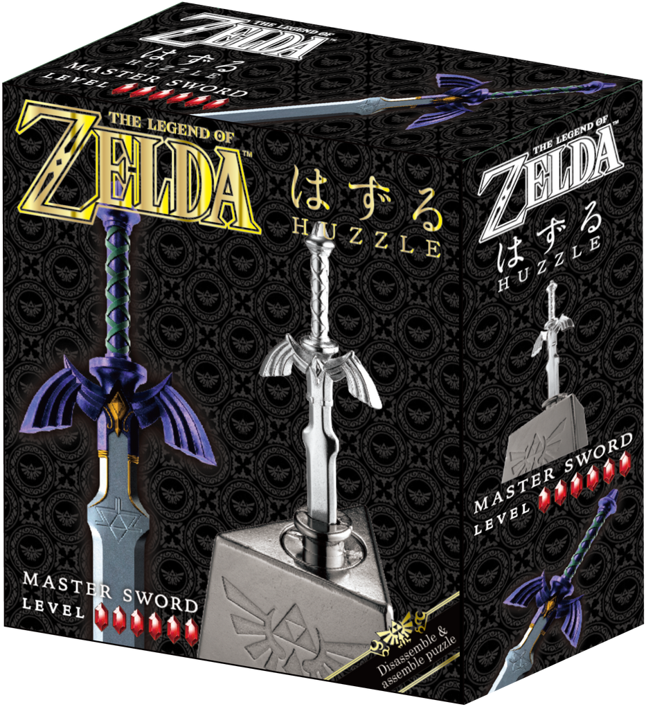 Master Sword L6 - Legend of Zelda - Huzzle Cast Puzzle - Brain Spice