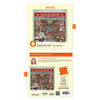 Gold Foil Festive Bookshop - Jigsaw 1000pc - Brain Spice