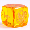Golden Yellow - Captured Magic 7-Dice Set - Luster Cut Resin - Brain Spice