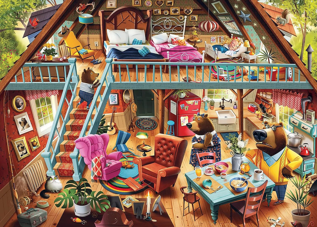 Goldilocks Gets Caught Puzzle - 1000pc - Brain Spice