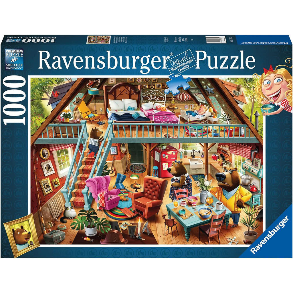 Goldilocks Gets Caught Puzzle - 1000pc - Brain Spice