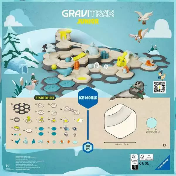GraviTrax Junior - My Ice World Large Starter Set - Brain Spice