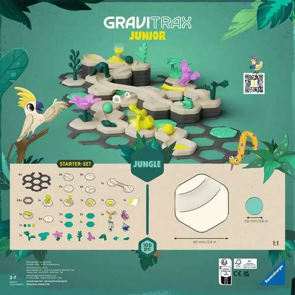 GraviTrax Junior - My Jungle Large Starter Set - Brain Spice