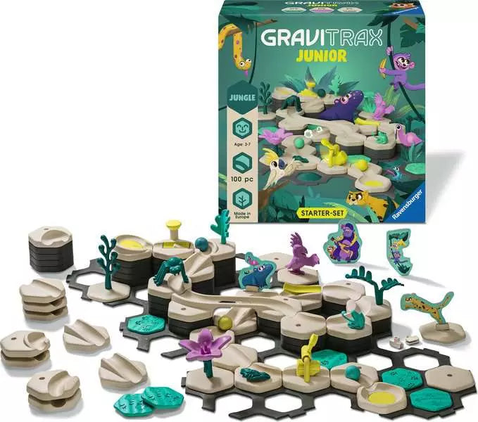 GraviTrax Junior - My Jungle Large Starter Set - Brain Spice