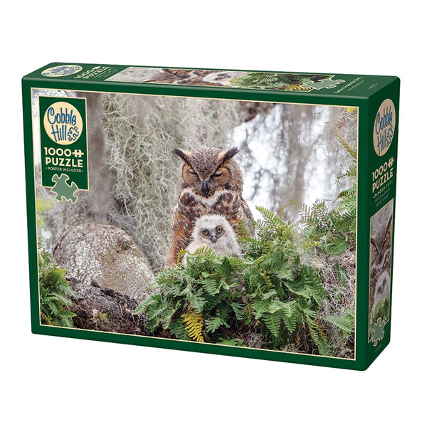 Great Horned Owl - Jigsaw 1000pc - Brain Spice