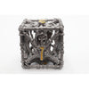 Grim Scythe - Grey Metal 7-Dice Set - Brain Spice
