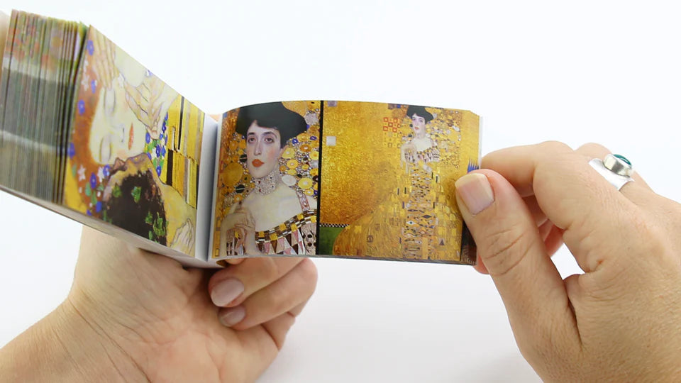 Gustav Klimt Flipbook The Painters Collection - Brain Spice