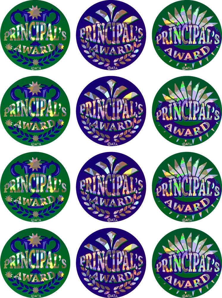 Principal Award - Large Foil Stickers - Brain Spice